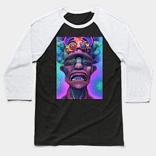 Techno-Shaman (16) Baseball T-Shirt